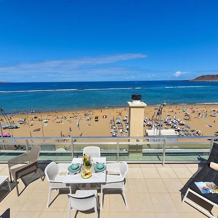 לאס פאלמס דה גראן קנאריה Apartment Over The Sea Las Canteras Mc מראה חיצוני תמונה