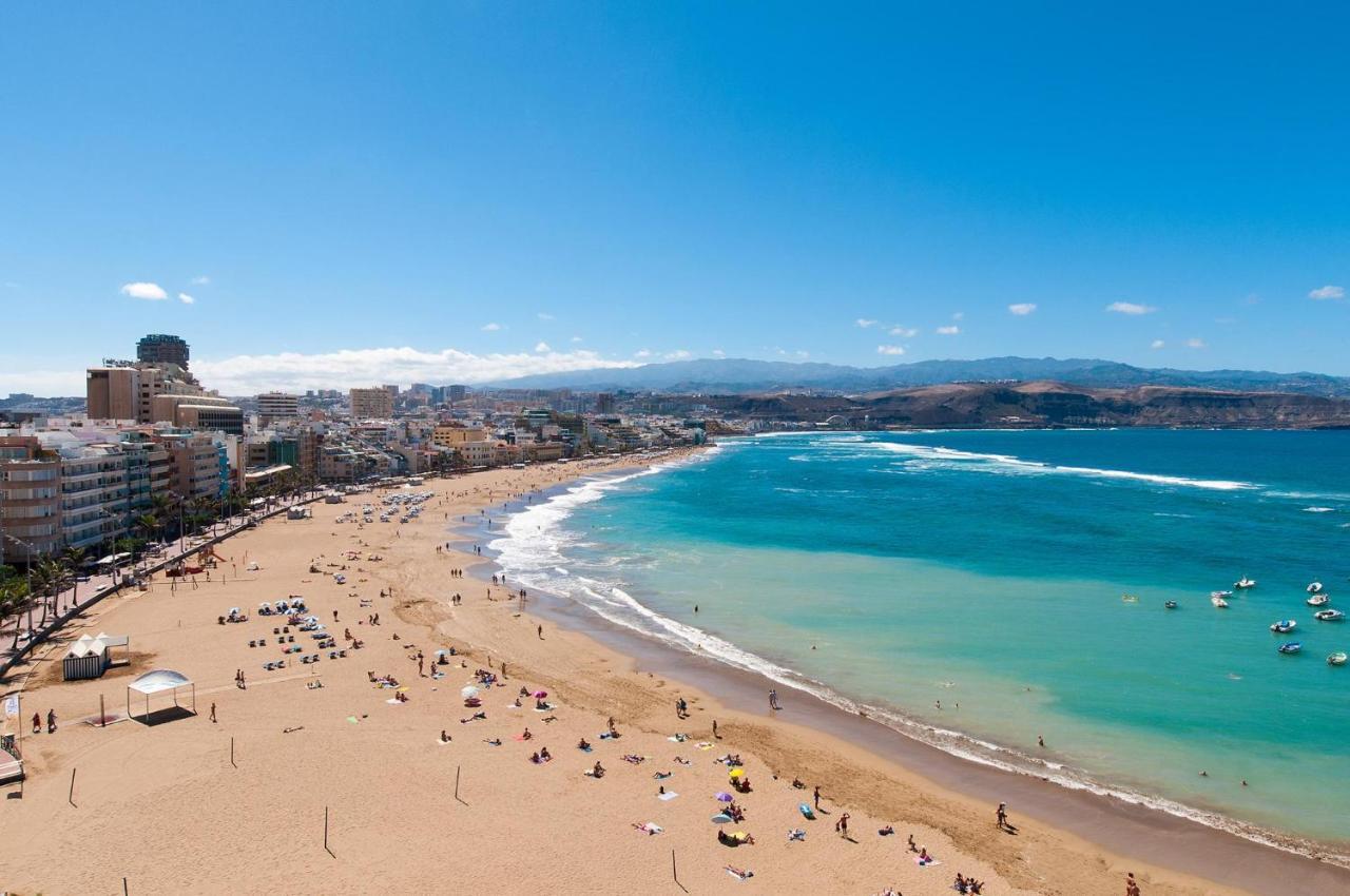 לאס פאלמס דה גראן קנאריה Apartment Over The Sea Las Canteras Mc מראה חיצוני תמונה